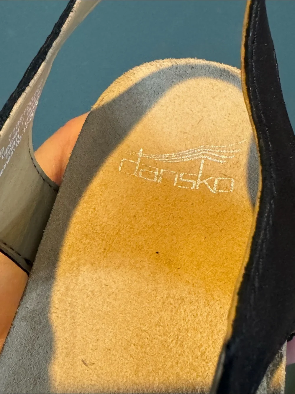 Dansko Roxie Women's Sandal in black - Size 9